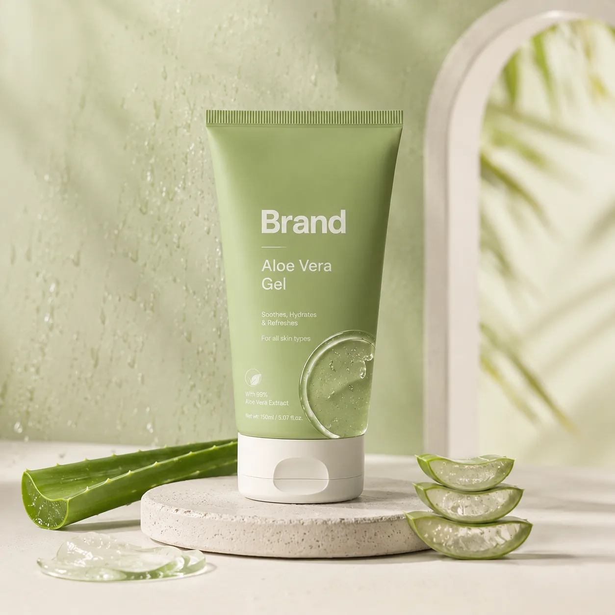 Aloe Vera Gel manufacturer and exporter in India for private label brands custom formulation bulk orders and global B2B buyers