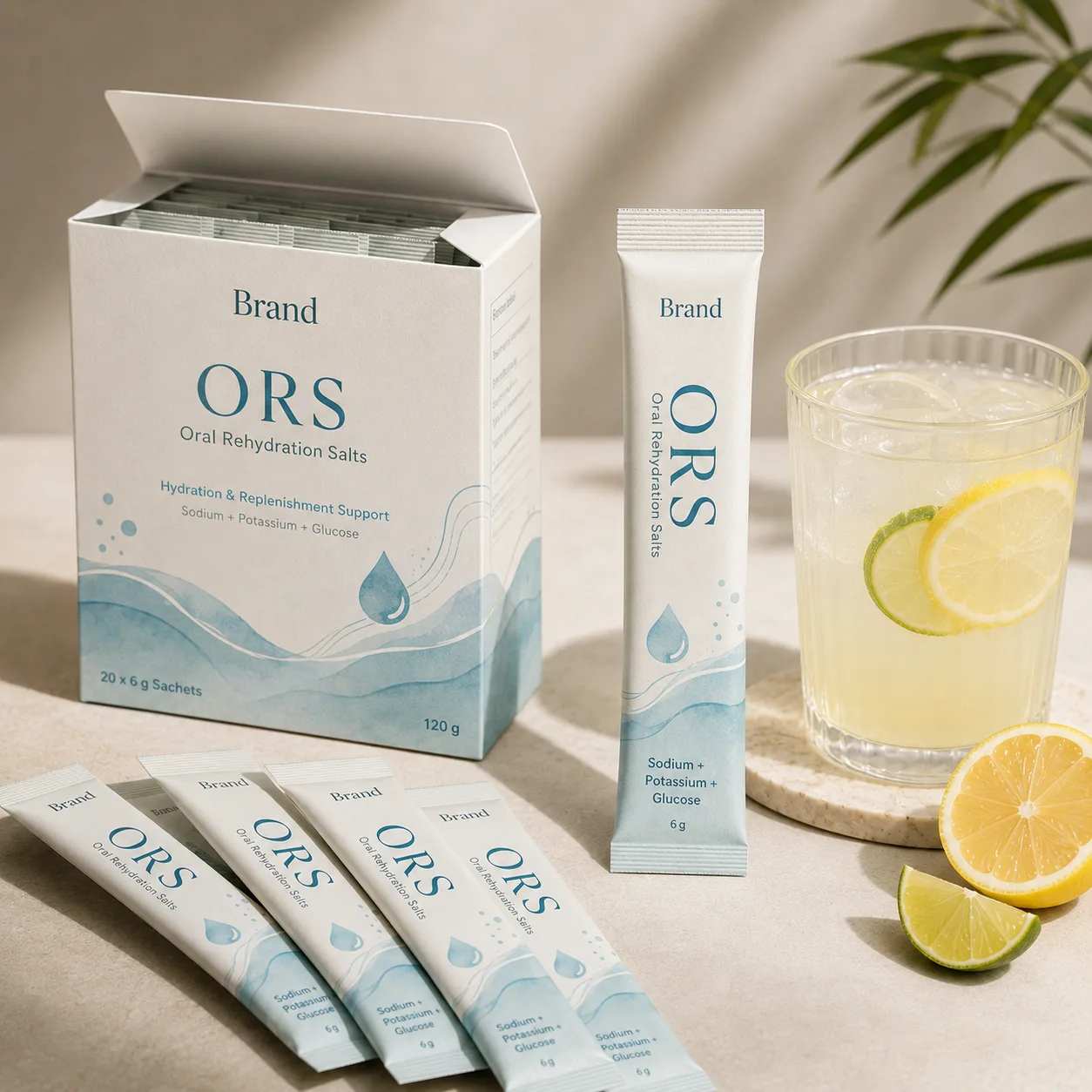 ORS manufacturer in India for private label sachet supplement brands distributors and importers