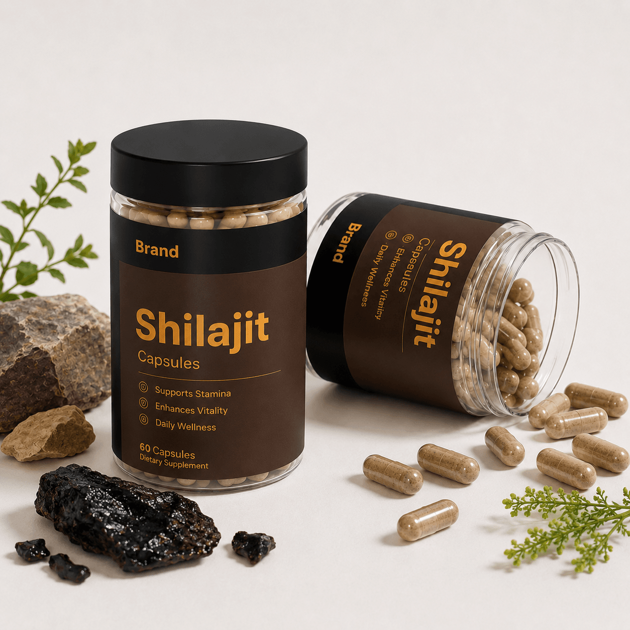 Shilajit supplier and manufacturer from India for custom formulation private label products and worldwide B2B supply