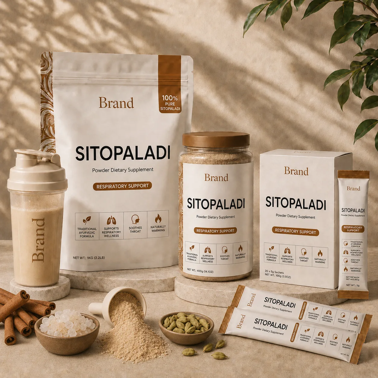 Sitopaladi manufacturing in India for herbal wellness, ayurvedic and natural product brands with private label packaging bulk supply and export support