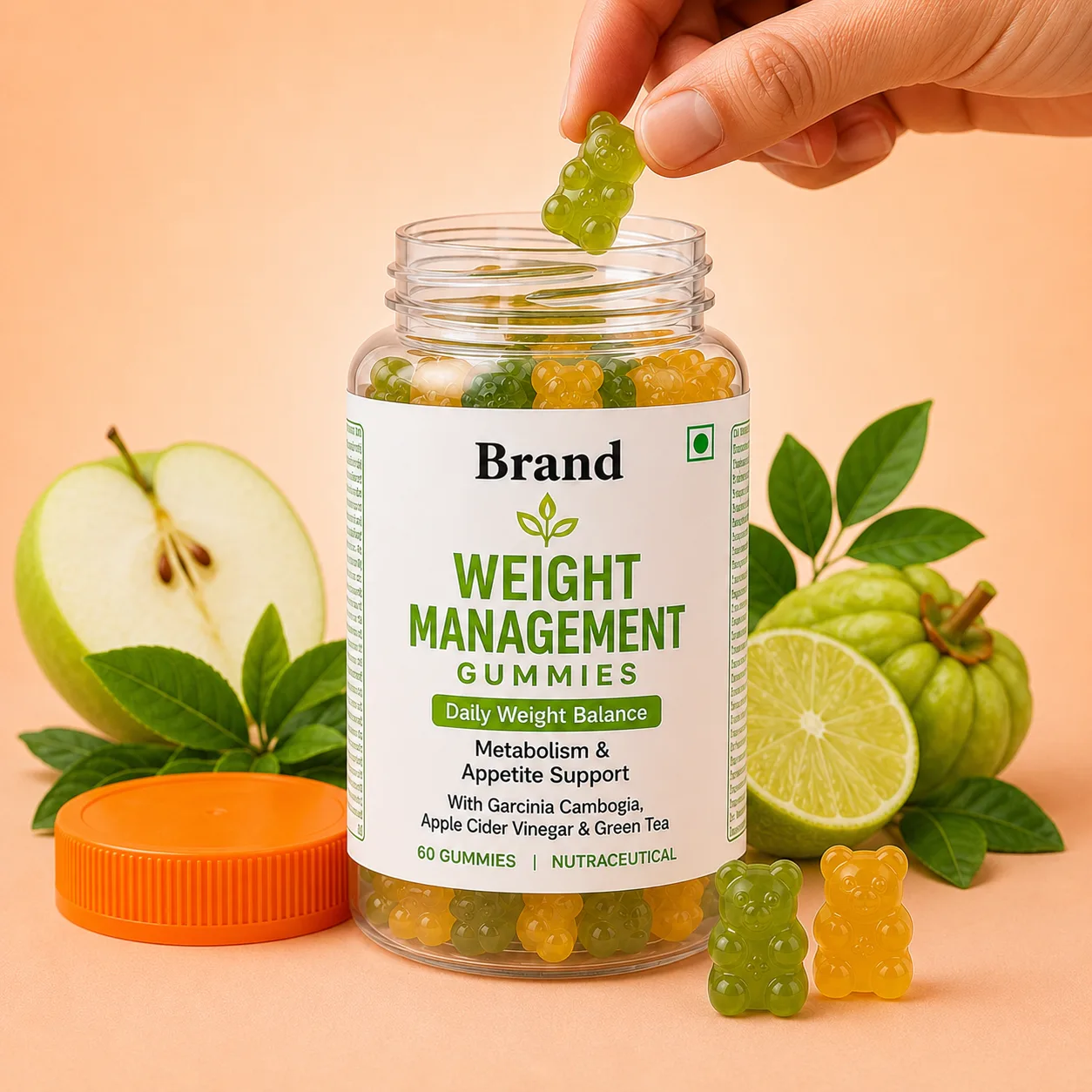 Weight Management Gummies Management manufacturer and exporter in India for private label brands custom formulation bulk orders and global B2B buyers