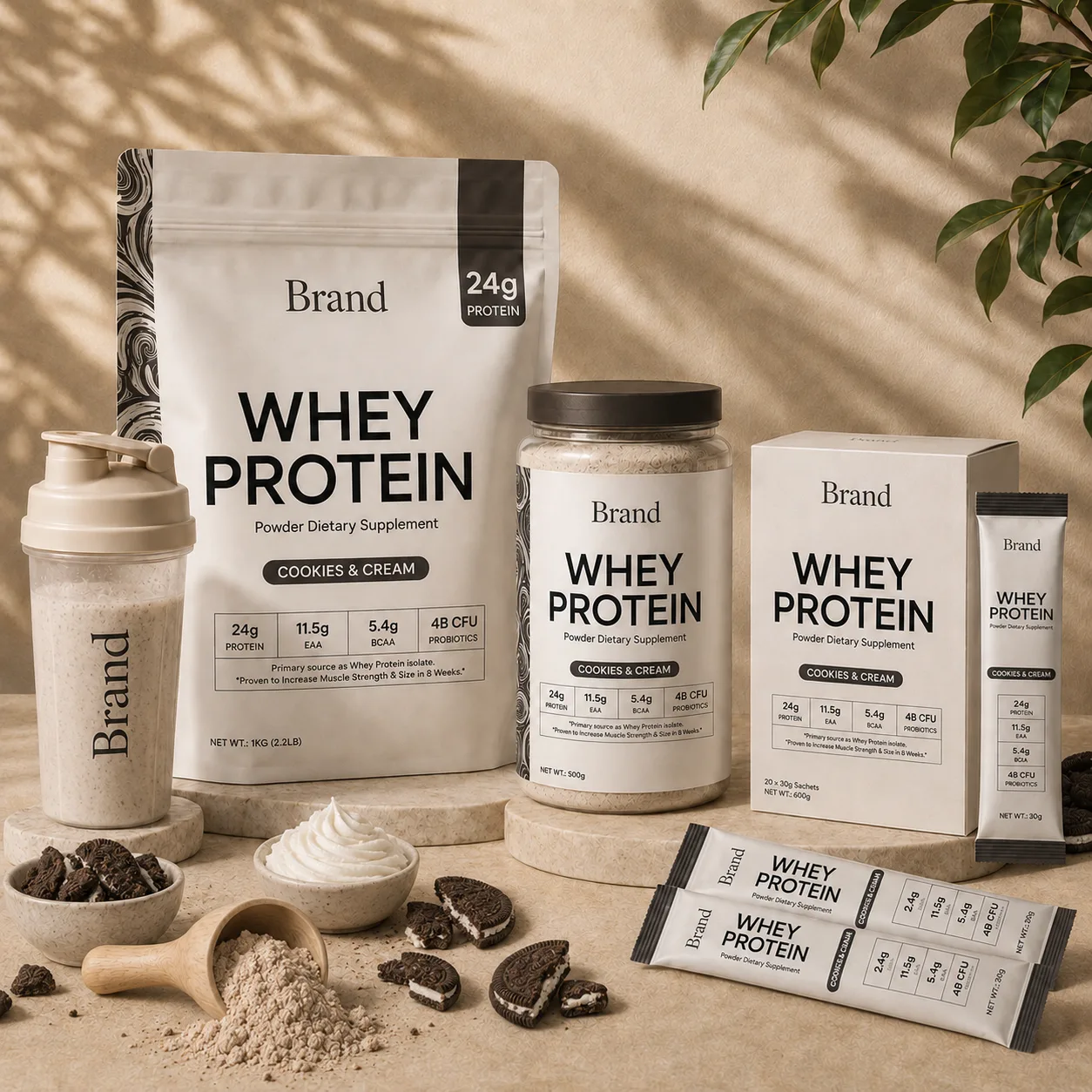 Whey Protein powder manufacturer and exporter in India for private label brands custom formulation bulk orders export quality products and global B2B buyers